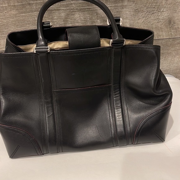 Ann Taylor Leather Bag great condition inside few pen marks - Picture 8 of 8